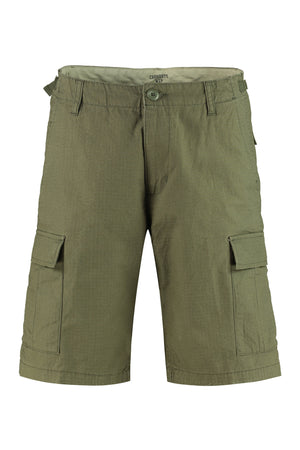 Aviation cotton cargo bermuda shorts-0
